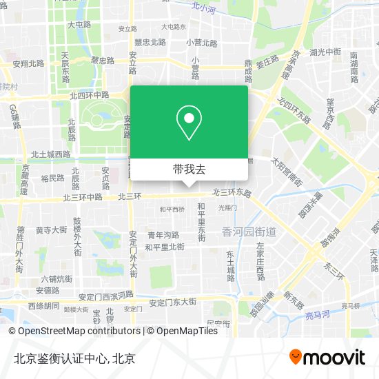 北京鉴衡认证中心地图