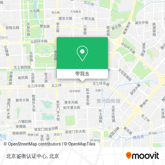 北京鉴衡认证中心地图
