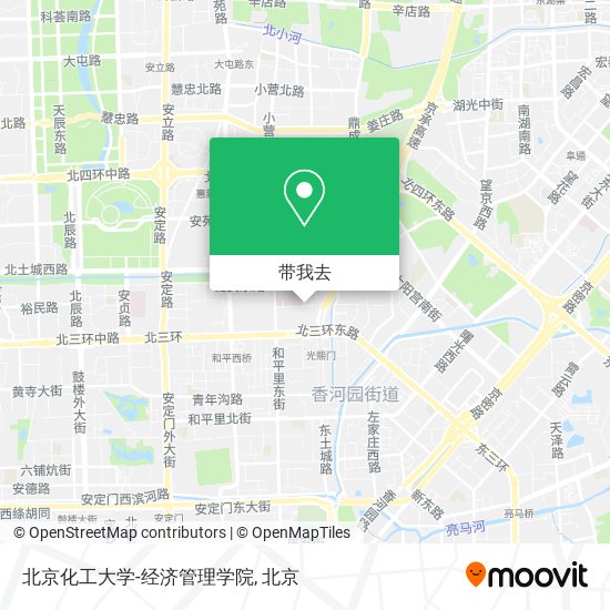北京化工大学-经济管理学院地图