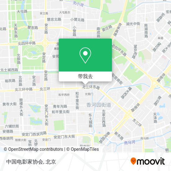 中国电影家协会地图