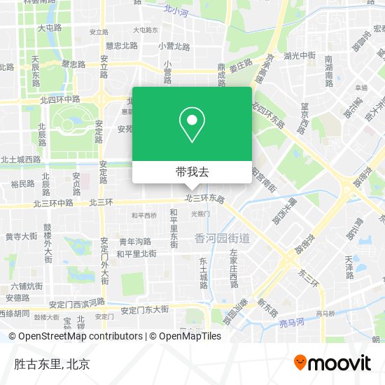 胜古东里地图