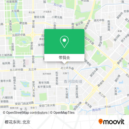 樱花东街地图