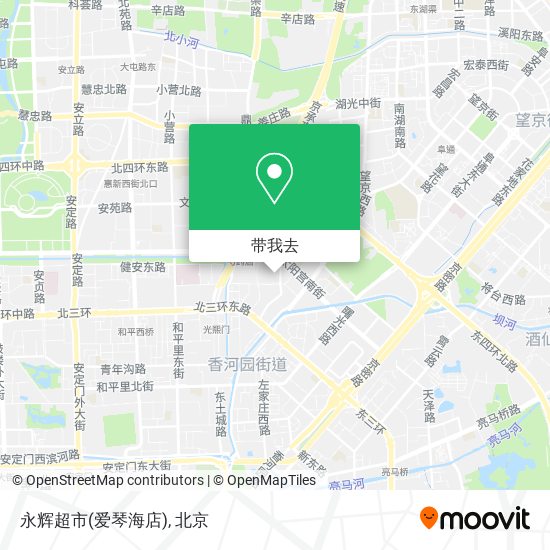永辉超市(爱琴海店)地图
