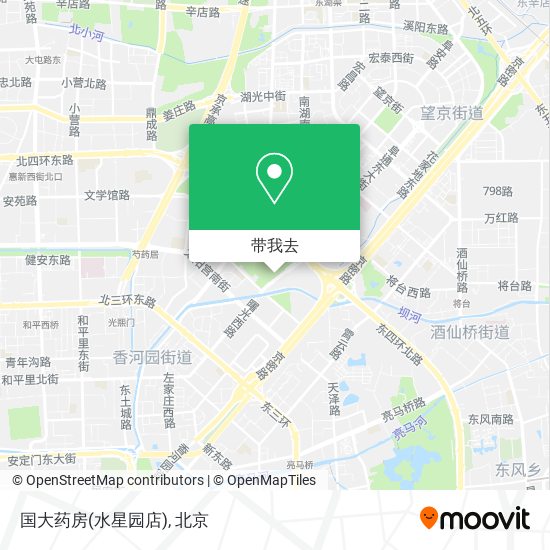国大药房(水星园店)地图