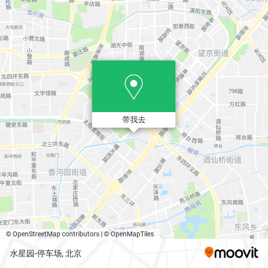 水星园-停车场地图