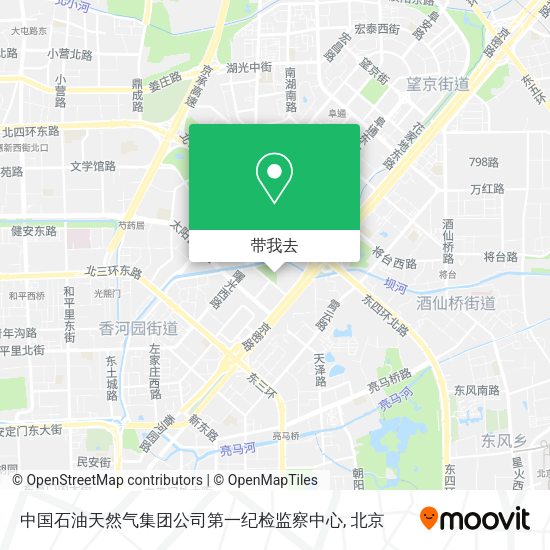 中国石油天然气集团公司第一纪检监察中心地图