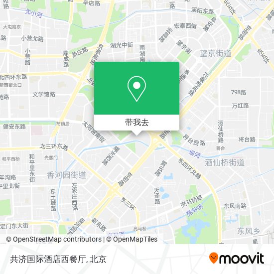 共济国际酒店西餐厅地图