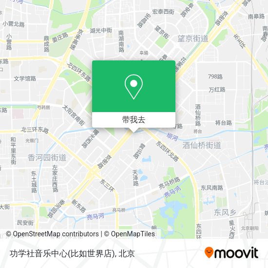 功学社音乐中心(比如世界店)地图