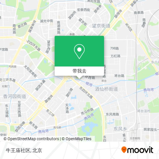 牛王庙社区地图