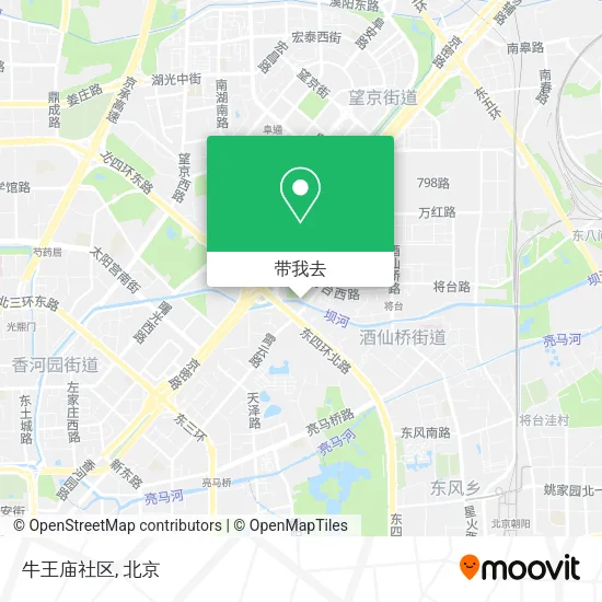 牛王庙社区地图