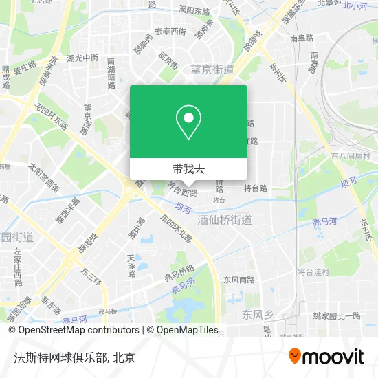 法斯特网球俱乐部地图