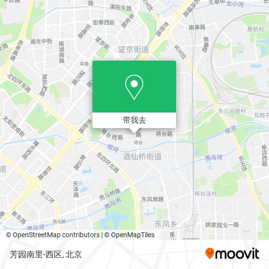 芳园南里-西区地图