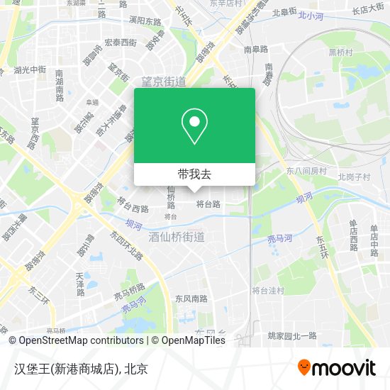 汉堡王(新港商城店)地图