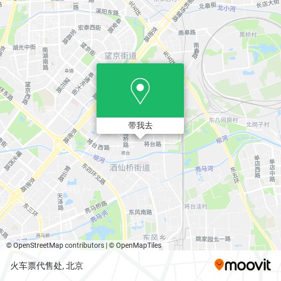 火车票代售处地图
