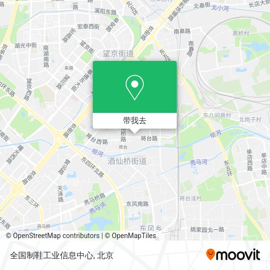 全国制鞋工业信息中心地图