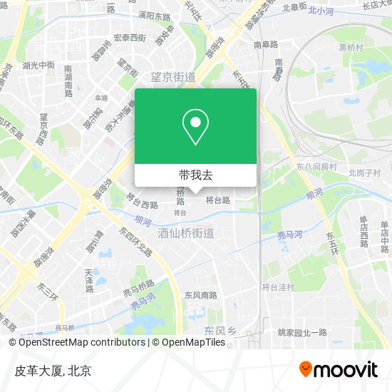皮革大厦地图
