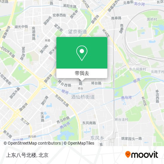 上东八号北楼地图