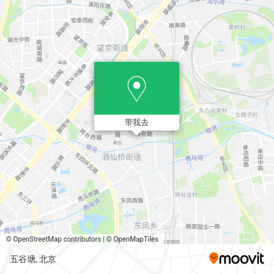 五谷塘地图