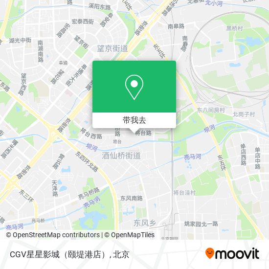 CGV星星影城（颐堤港店）地图