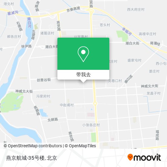 燕京航城-35号楼地图