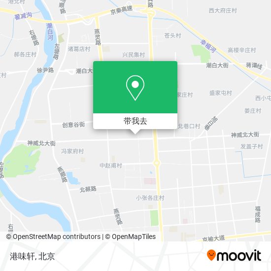 港味轩地图