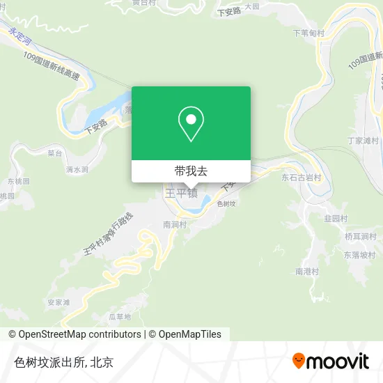 色树坟派出所地图