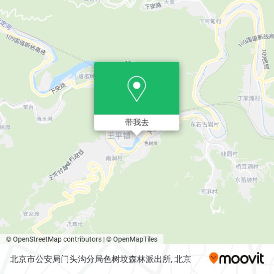 北京市公安局门头沟分局色树坟森林派出所地图