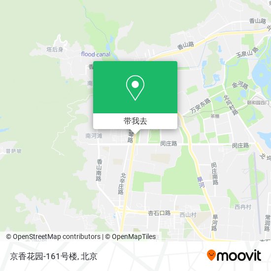 京香花园-161号楼地图
