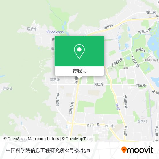 中国科学院信息工程研究所-2号楼地图