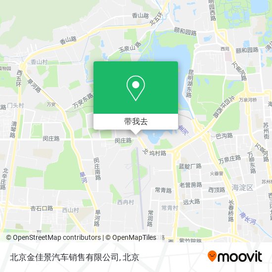 北京金佳景汽车销售有限公司地图