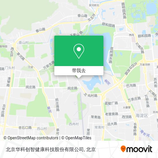 北京华科创智健康科技股份有限公司地图