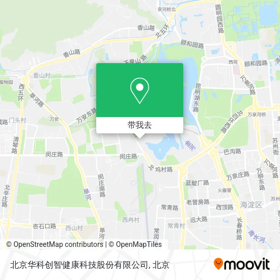 北京华科创智健康科技股份有限公司地图