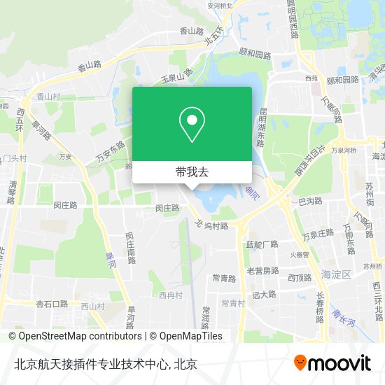 北京航天接插件专业技术中心地图