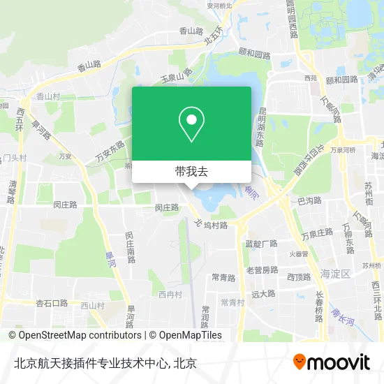 北京航天接插件专业技术中心地图