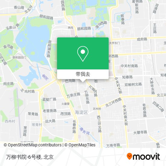 万柳书院-6号楼地图