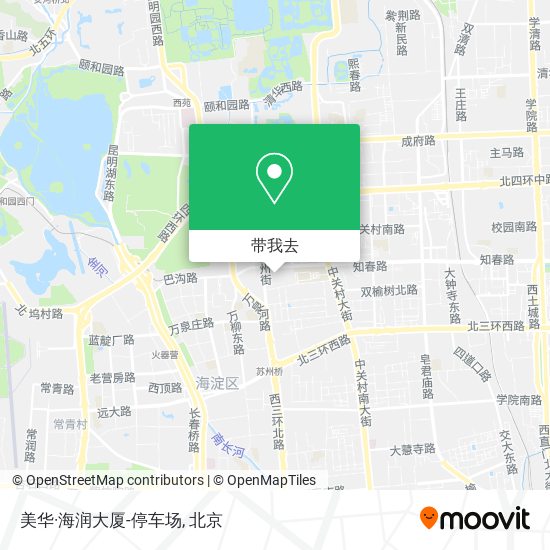 美华·海润大厦-停车场地图