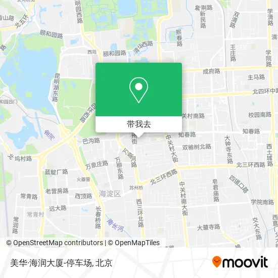 美华·海润大厦-停车场地图
