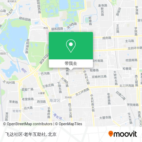 飞达社区-老年互助社地图