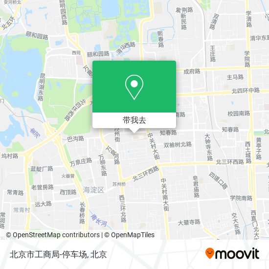 北京市工商局-停车场地图