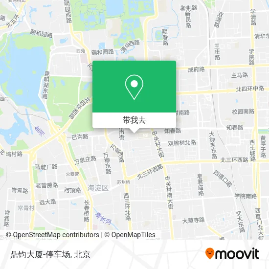 鼎钧大厦-停车场地图