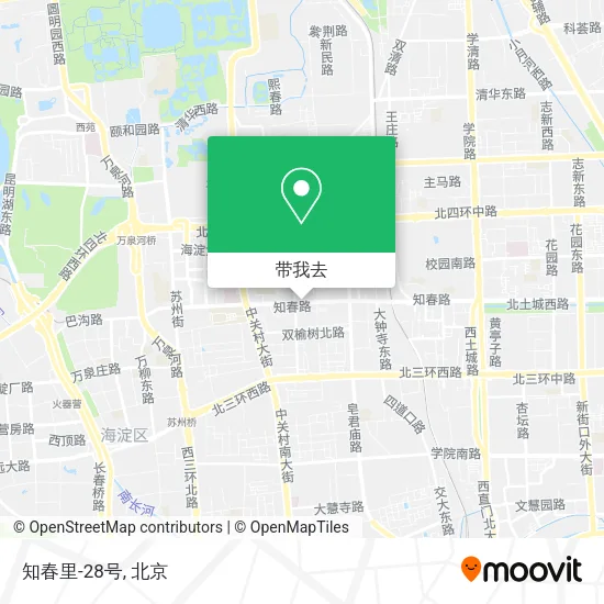 知春里-28号地图