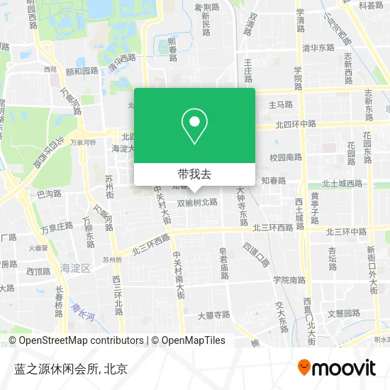 蓝之源休闲会所地图