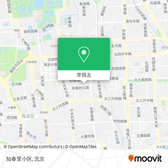 知春里小区地图