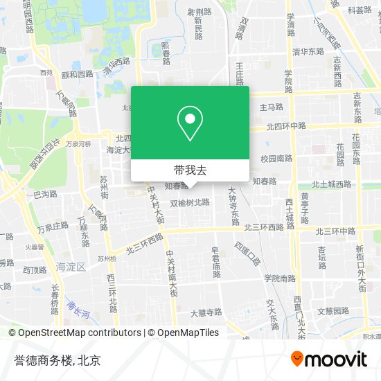 誉德商务楼地图