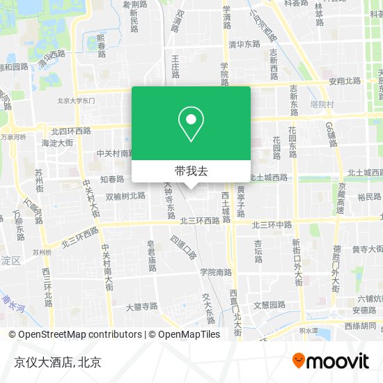 京仪大酒店地图
