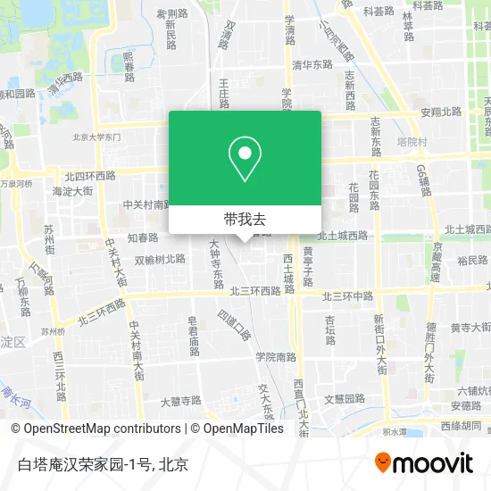 白塔庵汉荣家园-1号地图