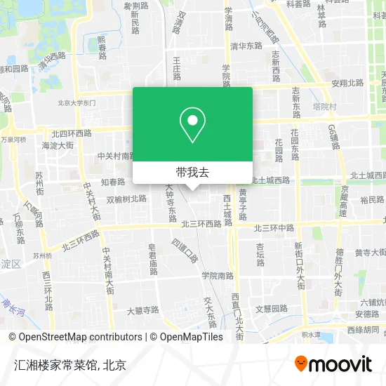 汇湘楼家常菜馆地图