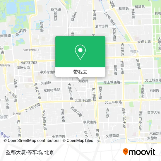 盈都大厦-停车场地图