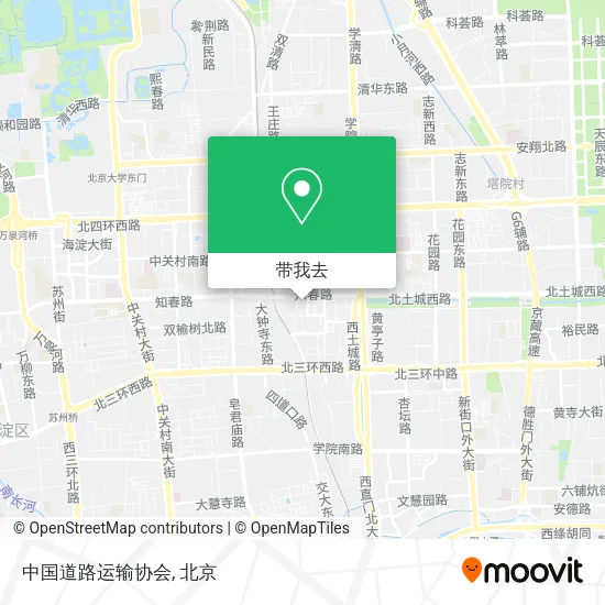 中国道路运输协会地图