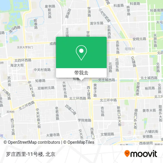 罗庄西里-11号楼地图